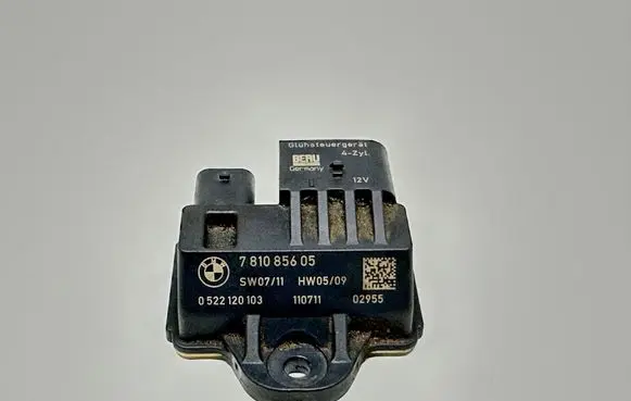BMW 3 E90 E91 Glow plug pre-heat relay 7810856 0522120103 110711