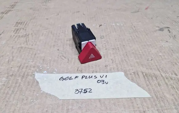 Volkswagen Golf Plus Hazard light switch 5m0953509a