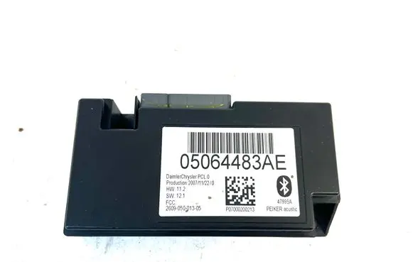 Chrysler Grand Voyager V Bluetooth control unit module 05064483AE