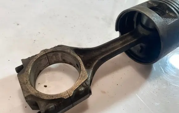 Audi 80 90 B3 Piston with connecting rod
