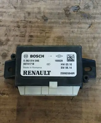 Renault Clio IV Parking PDC control unit/module 259905848R HW0310 SW9814