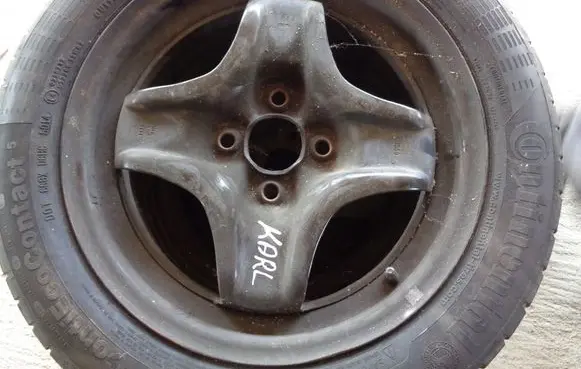 Opel Karl R15 steel rim 