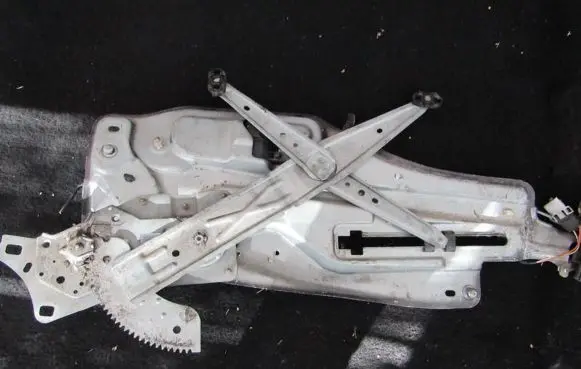 Renault Laguna I Sliding door window regulator with motor