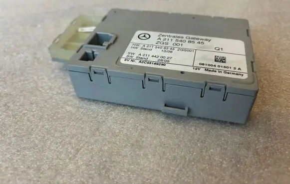 Mercedes-Benz E W211 Gateway control module A2115408545 A2114420027 A2115408345