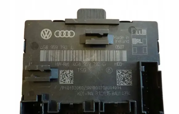 Audi A7 S7 4G Door control unit/module 4G8959792G
