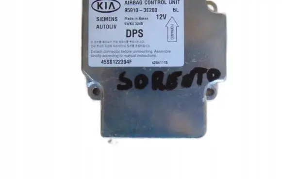 KIA Sorento Airbag control unit/module 959103E086