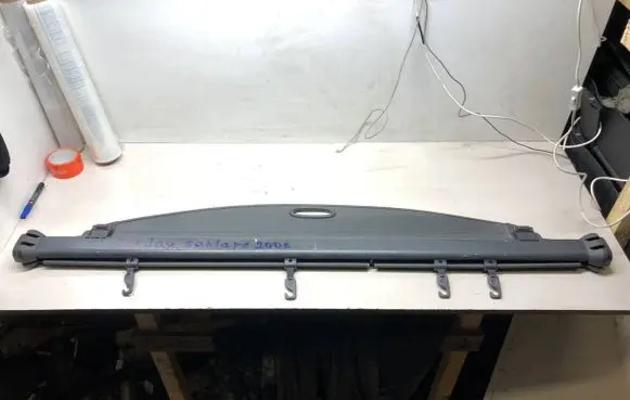 Hyundai Santa Fe Parcel shelf load cover 