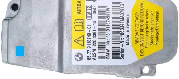 BMW 5 E60 E61 Airbag control unit/module 6577911874901