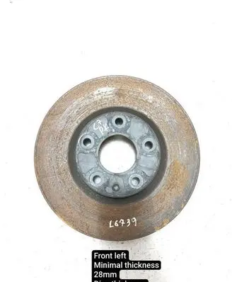 Chevrolet Corvette C7 Front brake disc 209813
