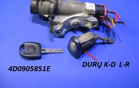 Volkswagen PASSAT B5 Ignition lock 4D0905851E