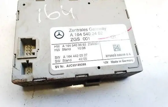 Mercedes-Benz GL X164 Other control units/modules a1645403462 a1645403662