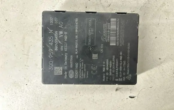 Keyless (KESSY) go control unit/module