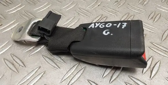 Toyota Aygo AB40 Rear seatbelt buckle 