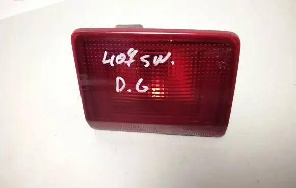Peugeot 407 Rear fog light 9646507380 25610204