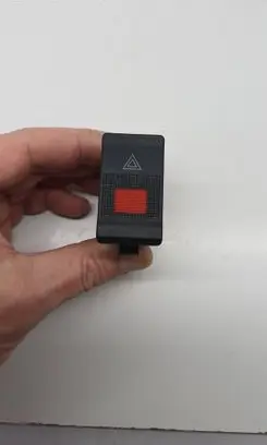 Audi A6 S6 C4 4A Hazard light switch 4A0941509A