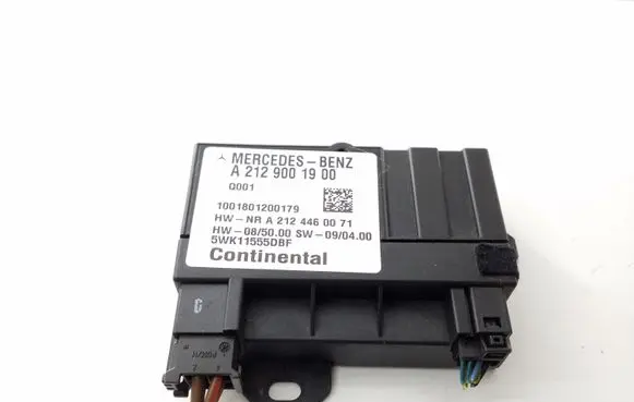 Mercedes-Benz E W212 Fuel injection pump control unit/module A2129001900