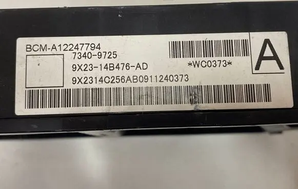 Jaguar XF X250 Fuse module BCMA12247794 73409725 9X2314B476AD