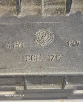 Fiat Ducato Glow plug pre-heat relay CCD17C A131