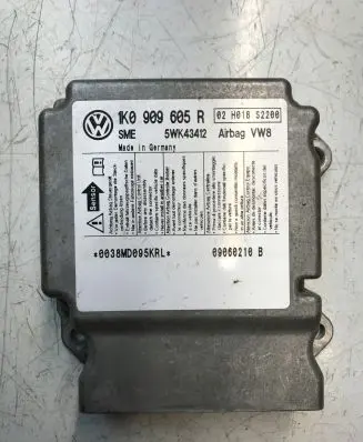 Volkswagen Golf V Airbag control unit/module 1K0909605R