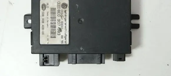 Audi A4 S4 B6 8E 8H Tow bar trailer control unit/module 8E0907383