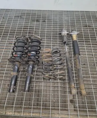 Audi A2 Set of springs and shock absorbers (Front and rear) 