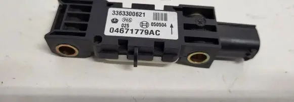 Airbag deployment crash/impact sensor
