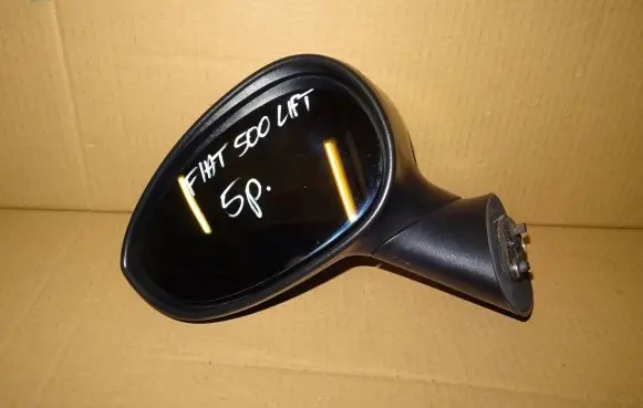 Fiat 500 Front door electric wing mirror 