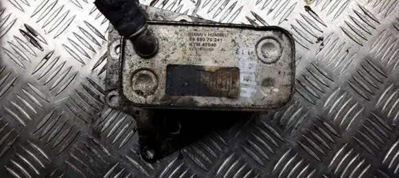 Engine oil radiator