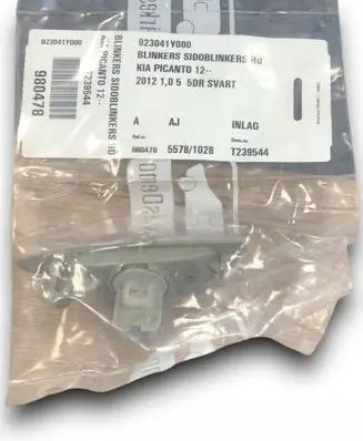 KIA Picanto Front fender indicator light 923041Y000