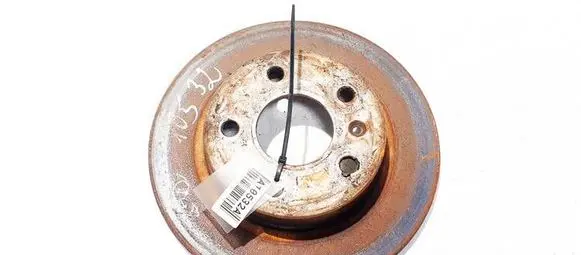 Opel Zafira A Rear brake disc neventiliuojamas