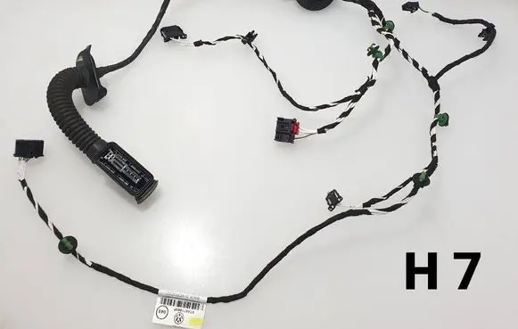 Volkswagen Touran III Rear door wiring loom 5TA971693P 5G0937702
