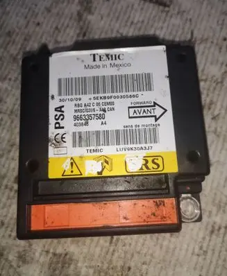 Citroen C3 Pluriel Airbag control unit/module 9663357580 5EKB9F0030586C