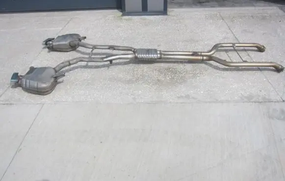 BMW 6 F12 F13 Rear muffler/silencer tail pipe 18307646963