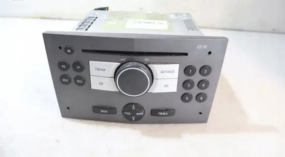 Opel Zafira B Radio/GPS head unit trim 
