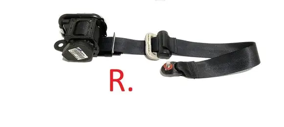Nissan Leaf II (ZE1) Front seatbelt 638265301E 43454