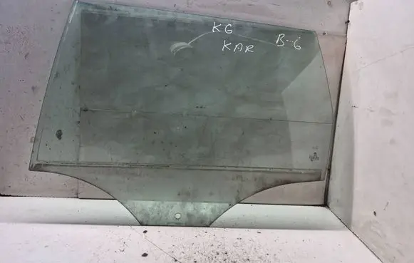Volkswagen PASSAT B6 Rear door window glass 43R006711 A011404 DOT90M350AS2