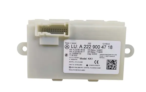 Mercedes-Benz C W205 Keyless (KESSY) go control unit/module A2229004718 A2139018303 A2229026417