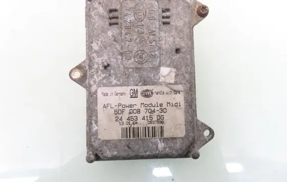 Opel Vectra C Headlight ballast module Xenon 5DF00870430 24453415DG