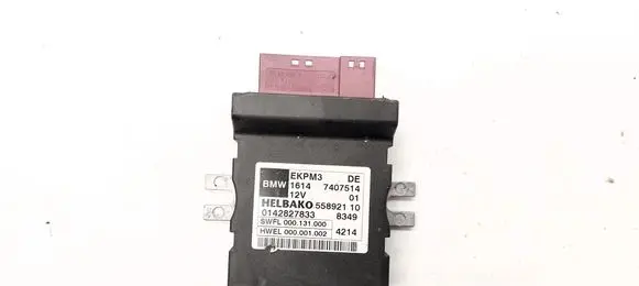 BMW X3 F25 Fuel injection pump control unit/module 7407514