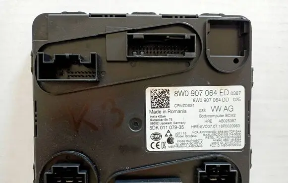 Audi A4 S4 B9 Comfort/convenience module 8W0907064ED 8W0907064DD 8W0907064