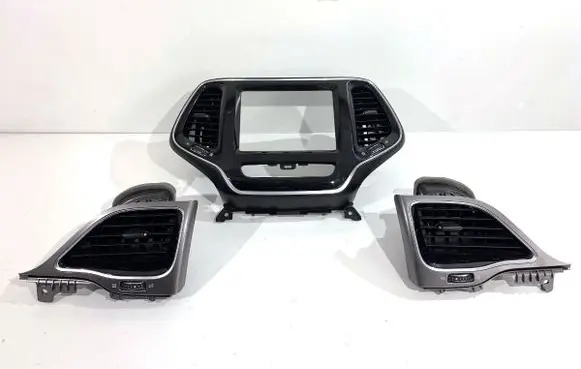 Dashboard side air vent grill/cover trim