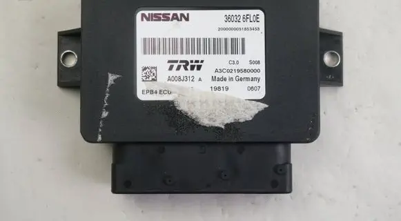 Nissan Qashqai Hand brake control module 360326FL0E