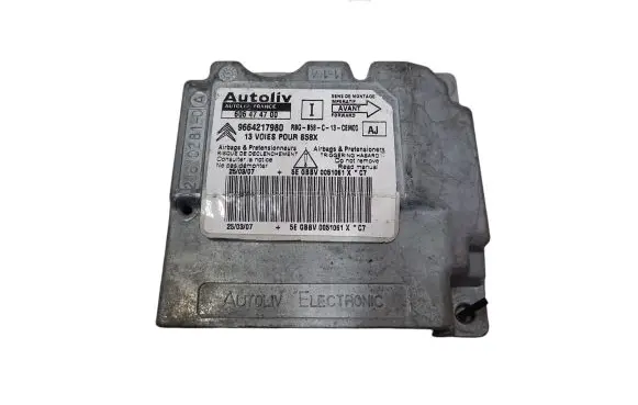 Citroen C4 I Picasso Airbag control unit/module 9664217980 606474700