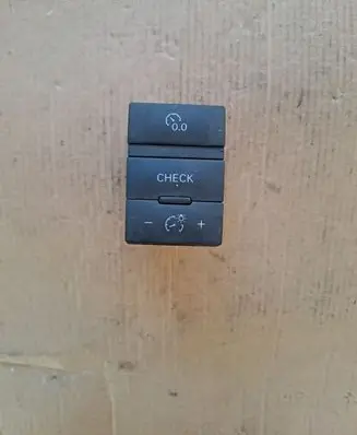 Panel lighting control switch