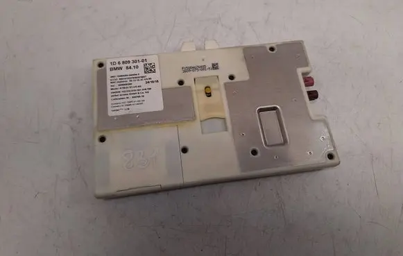 BMW 3 F30 F35 F31 Phone control unit/module 6809301 84109843931 84106836753