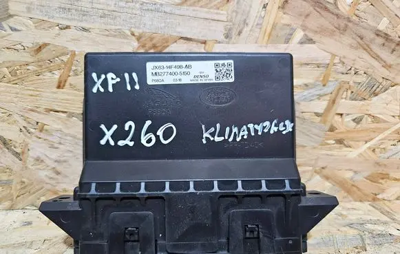 Jaguar XF X260 Air conditioner control unit module JX6314F498AB MB2774005150
