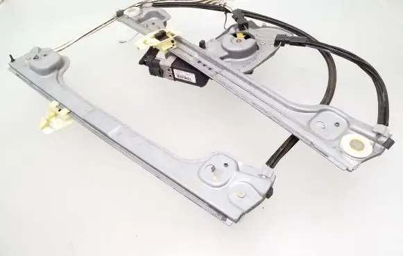 Front door window regulator with motor