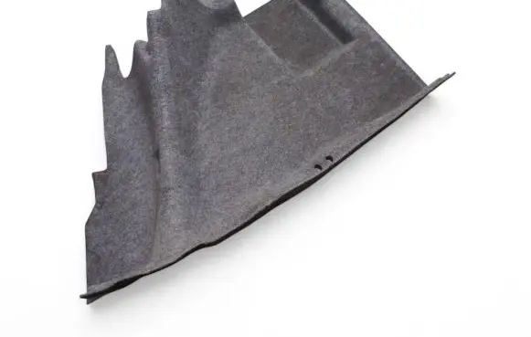 Trunk/boot lower side trim panel