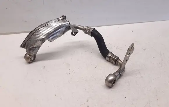 Audi A6 S6 C6 4F Turbo turbocharger oiling pipe/hose 06D121497A