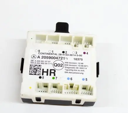 Mercedes-Benz C W205 Door control unit/module A2059004721 A2059010707